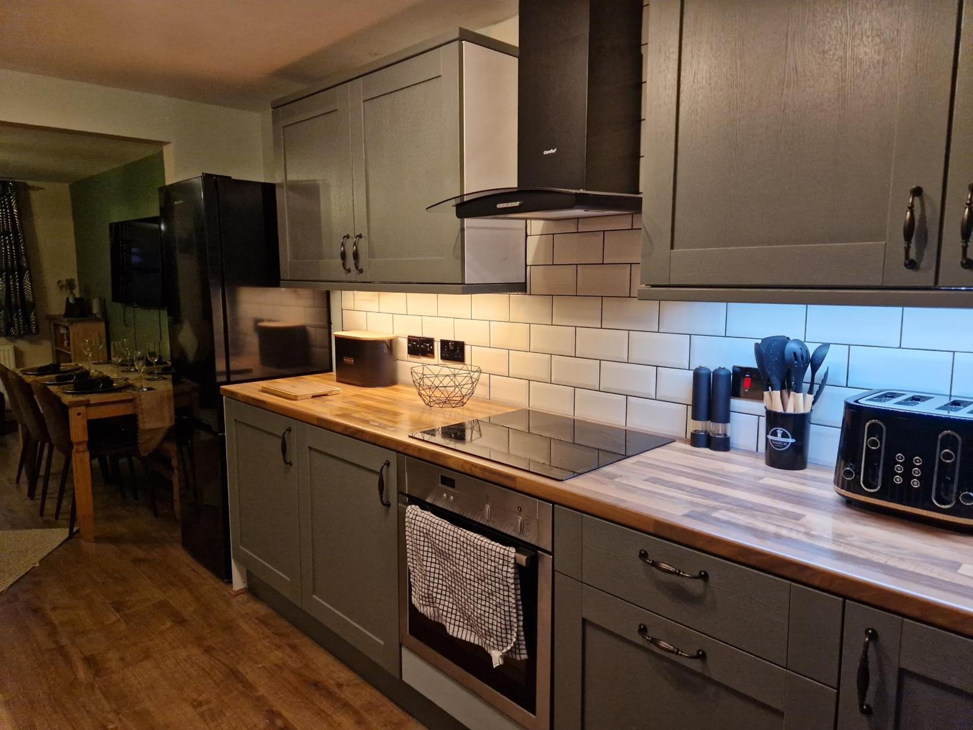 Purdie Close Holiday Let Cheddar Bagian luar foto